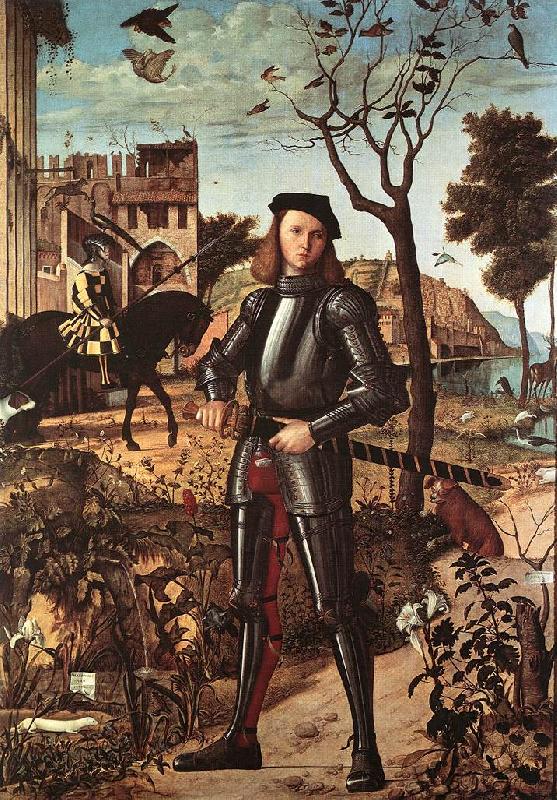 CARPACCIO, Vittore Portrait of a Knight dsfg oil painting picture